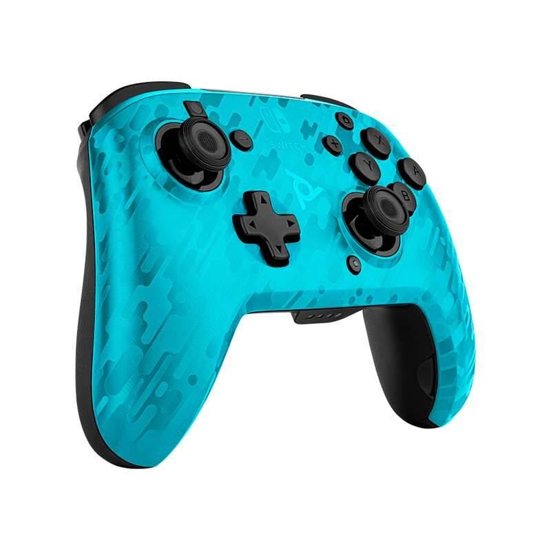 Gamepad PDP Faceoff Wireless Deluxe pro Nintendo Switch modrý, Gamepad, PDP, Faceoff, Wireless, Deluxe, pro, Nintendo, Switch, modrý