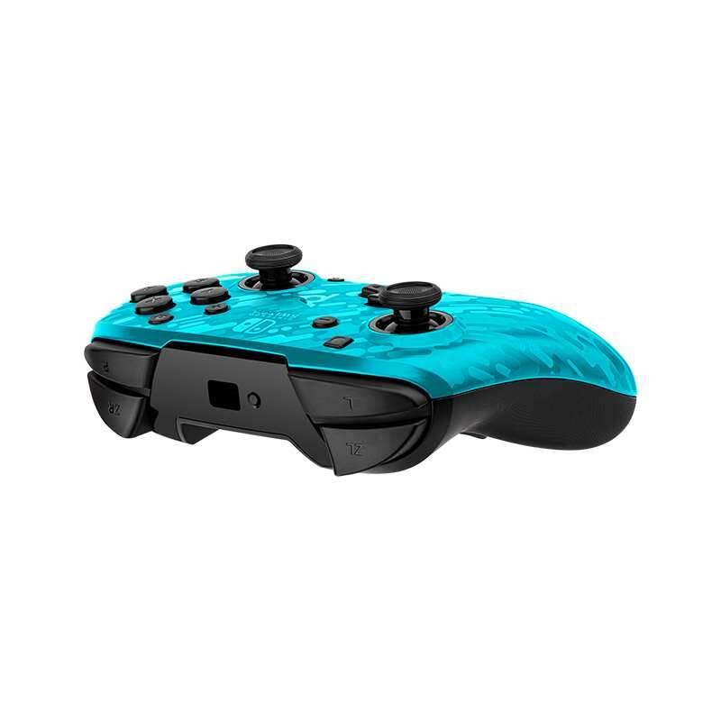 Gamepad PDP Faceoff Wireless Deluxe pro Nintendo Switch modrý