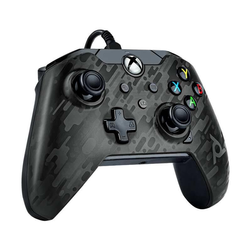 Gamepad PDP Wired Controller pro Xbox One Series - black camo, Gamepad, PDP, Wired, Controller, pro, Xbox, One, Series, black, camo