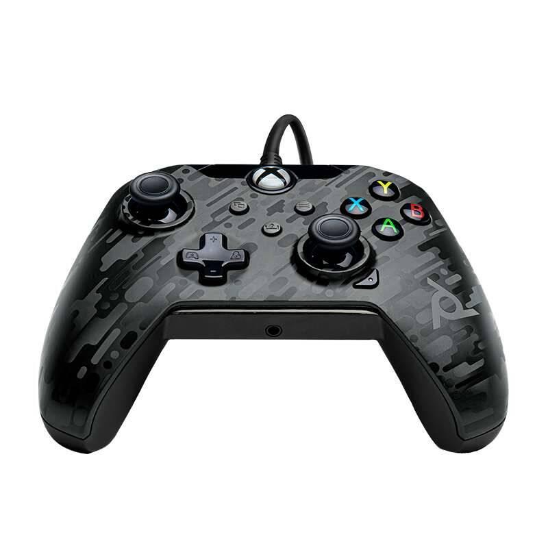 Gamepad PDP Wired Controller pro Xbox One Series - black camo, Gamepad, PDP, Wired, Controller, pro, Xbox, One, Series, black, camo