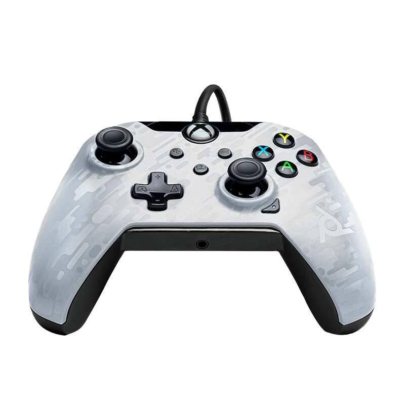 Gamepad PDP Wired Controller pro Xbox One Series - white camo