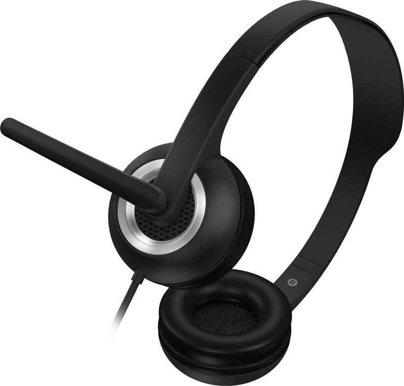 Headset Connect IT HOME & OFFICE černý