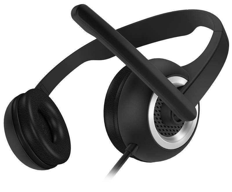 Headset Connect IT HOME & OFFICE černý