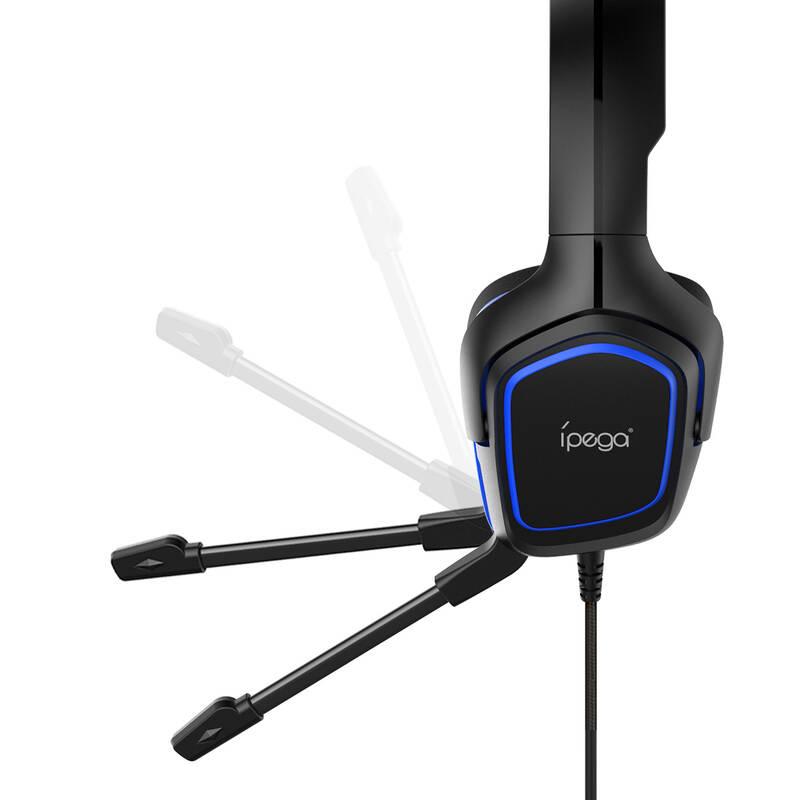 Headset iPega PG-R006 černý modrý
