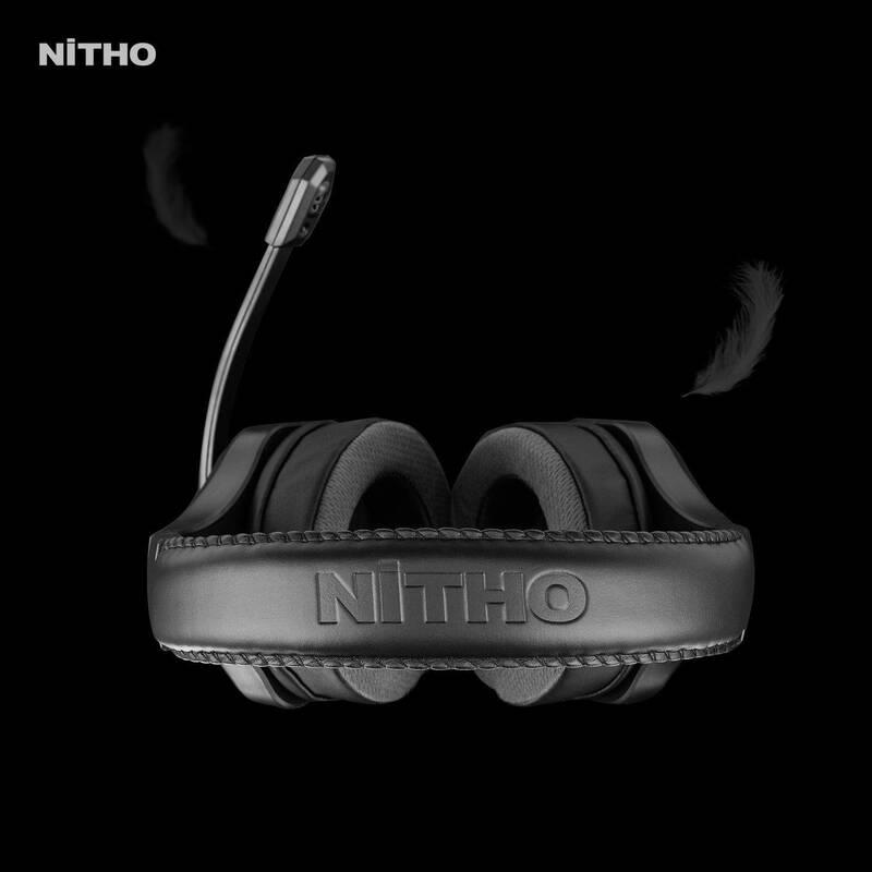 Headset Nitho NX120S pro PC, PS4 PS5, Xbox, Nintendo Switch černý