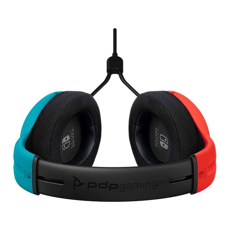 Headset PDP LVL40 pro Nintendo Switch červený modrý