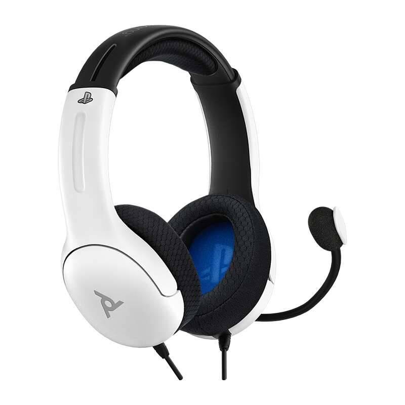 Headset PDP LVL40 pro PS4 PS5 bílý