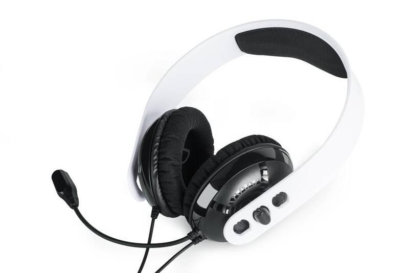 Headset Raptor H200 pro PS4 PS5 bílý