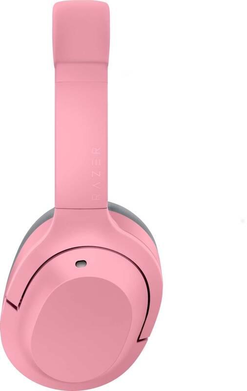 Headset Razer Opus X - Quartz růžový