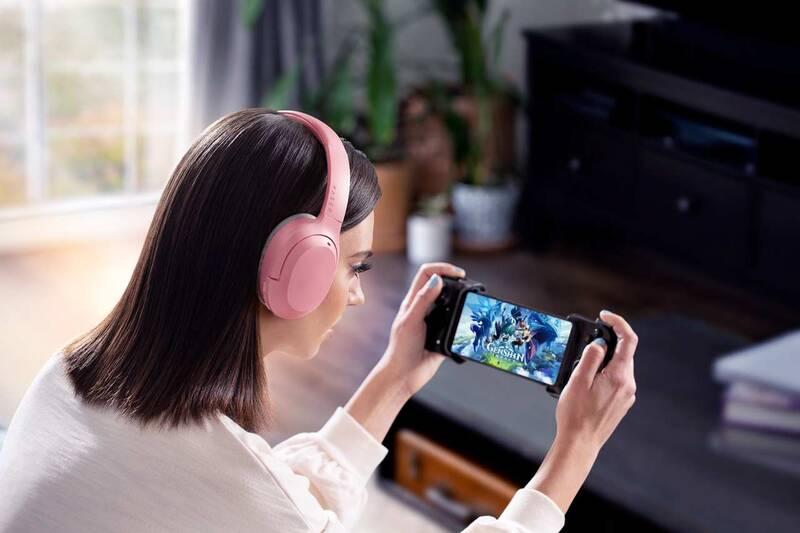 Headset Razer Opus X - Quartz růžový