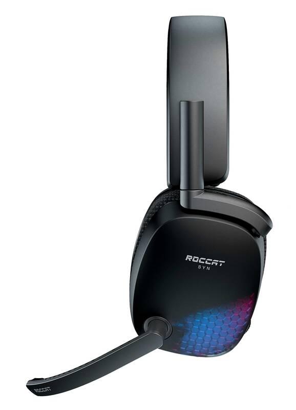 Headset Roccat SYN Pro Air 7.1, pro PC černý, Headset, Roccat, SYN, Pro, Air, 7.1, pro, PC, černý