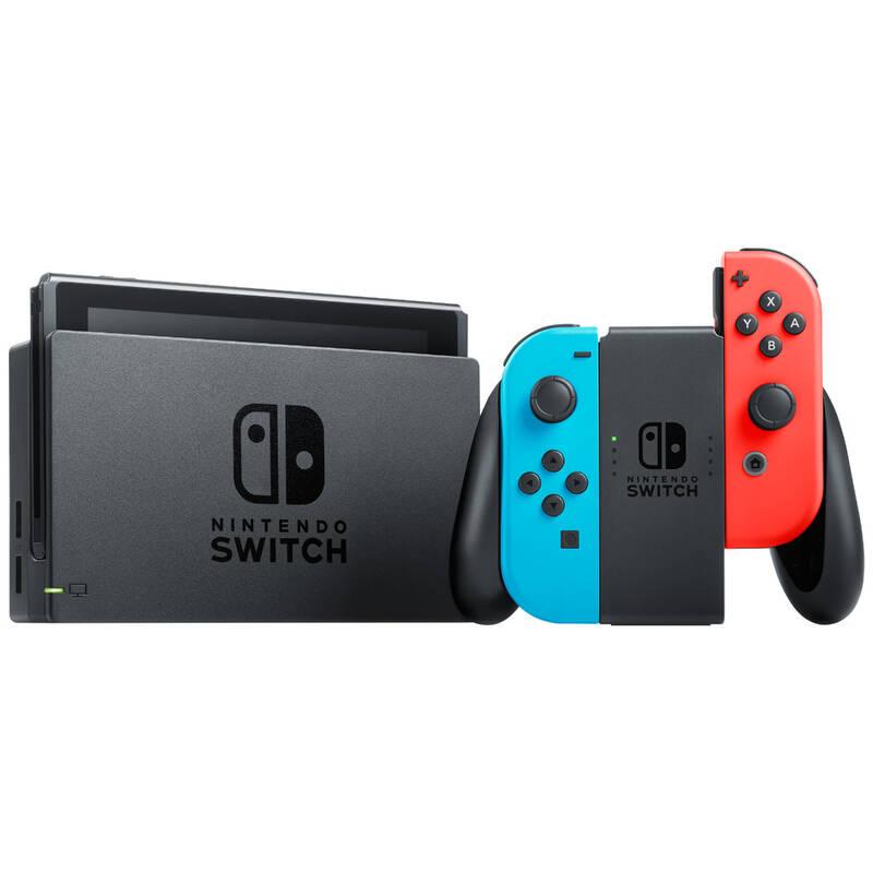 Herní konzole Nintendo SWITCH Neon red & Blue set