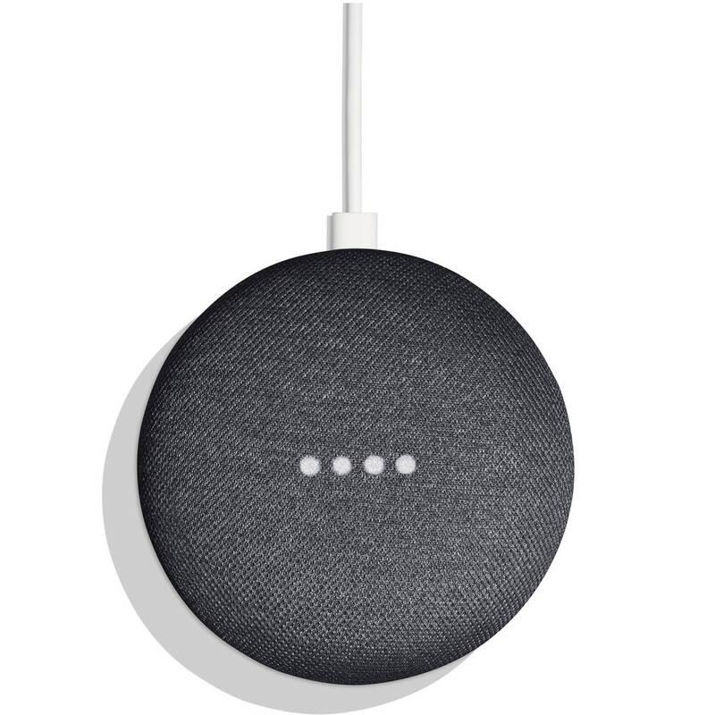 Hlasový asistent Google Home Mini Charcoal Repack černý