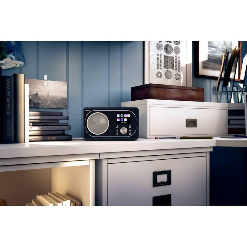 Internetový radiopřijímač Pure Evoke F3 černý