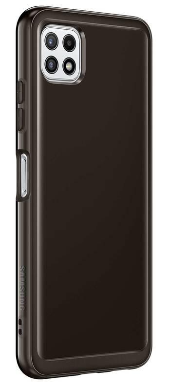 Kryt na mobil Samsung Galaxy A22 5G černý průhledný