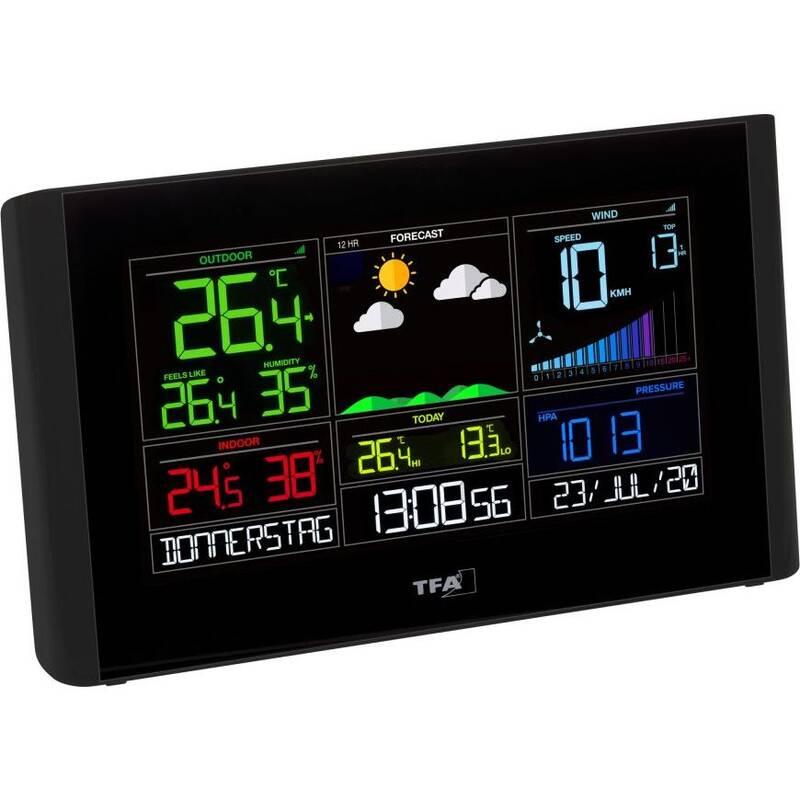 Meteorologická stanice TFA TFA 35.8001.01 VIEW BREEZE černý, Meteorologická, stanice, TFA, TFA, 35.8001.01, VIEW, BREEZE, černý