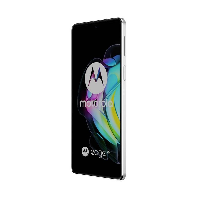 Mobilní telefon Motorola Edge 20 5G - Frosted White