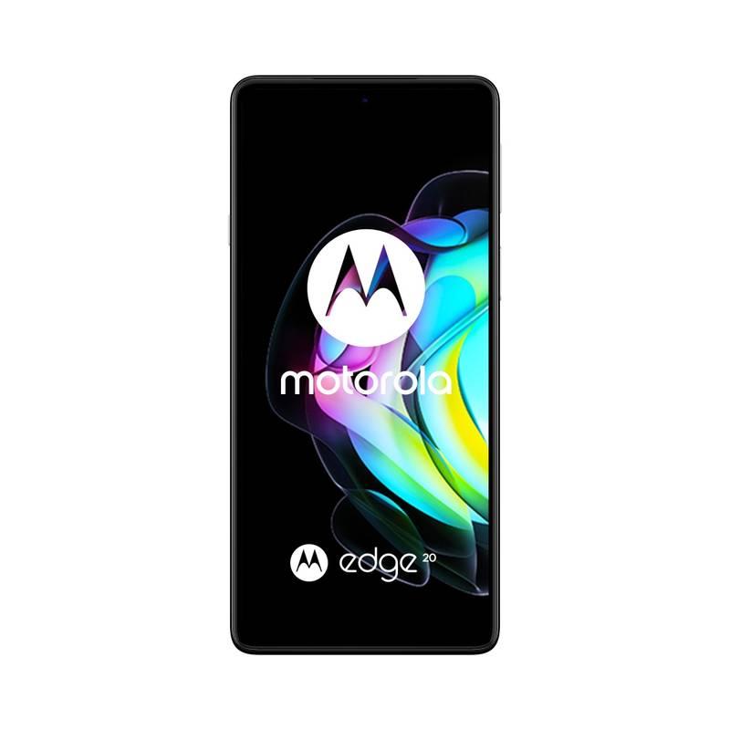 Mobilní telefon Motorola Edge 20 5G - Frosted White, Mobilní, telefon, Motorola, Edge, 20, 5G, Frosted, White