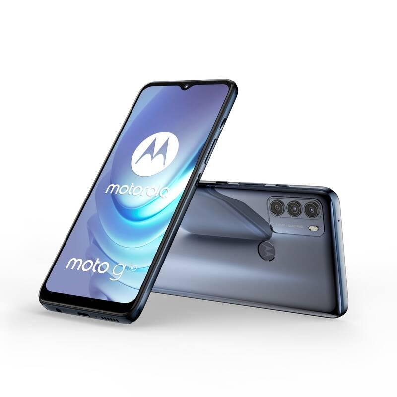 Mobilní telefon Motorola Moto G50 5G šedý, Mobilní, telefon, Motorola, Moto, G50, 5G, šedý