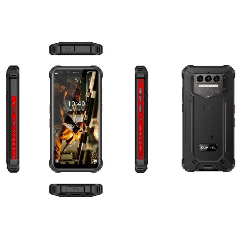 Mobilní telefon Oukitel WP9 červený