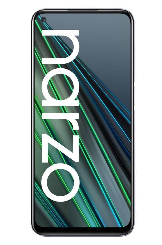 Mobilní telefon realme Narzo 30 5G stříbrný