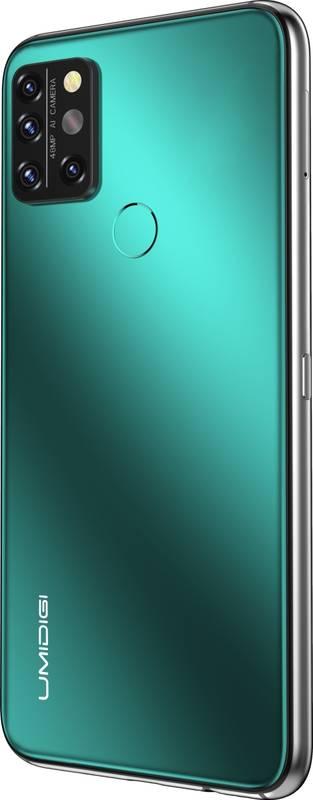 Mobilní telefon UMIDIGI A9 Plus zelený