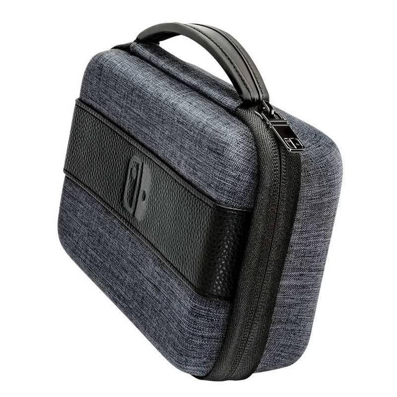 Pouzdro PDP Play and Charge pro Nintendo Switch šedý