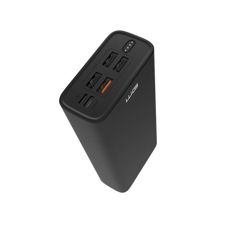 Powerbank WG 24000 mAh USB-C PD 45W QC 3.0 černá