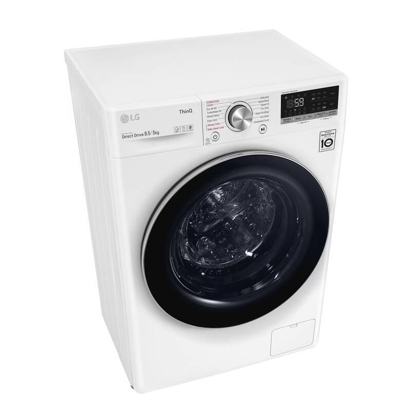 Pračka se sušičkou LG F2DV5S8S2E bílá