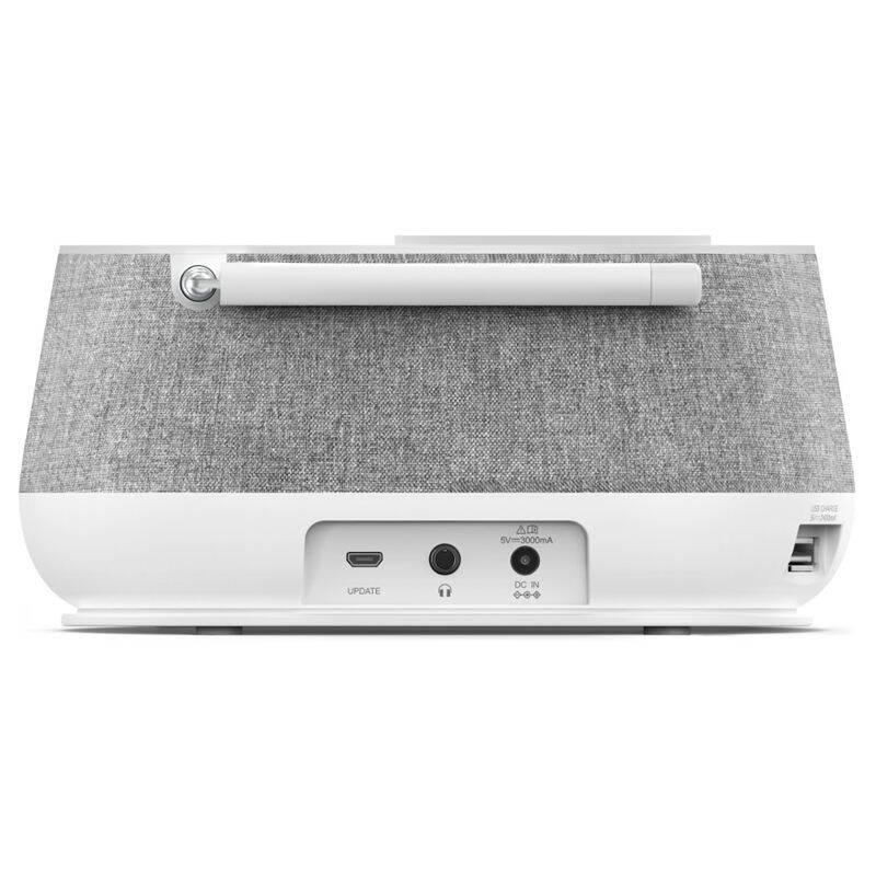 Radiopřijímač s DAB Hama DR36SBT bílý