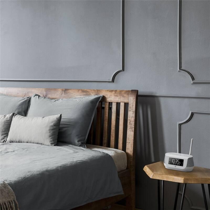 Radiopřijímač s DAB Hama DR36SBT bílý