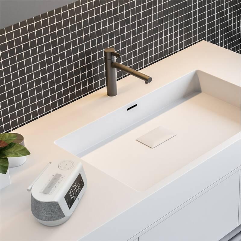 Radiopřijímač s DAB Hama DR36SBT bílý