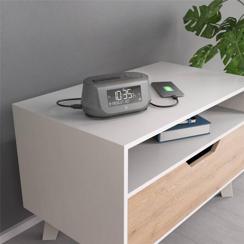 Radiopřijímač s DAB Hama DR36SBT černý