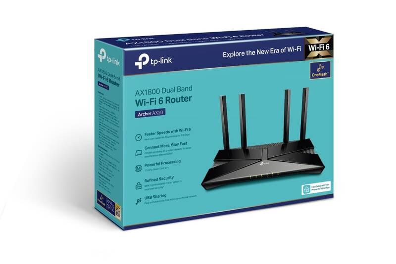 Router TP-Link Archer AX23 černý