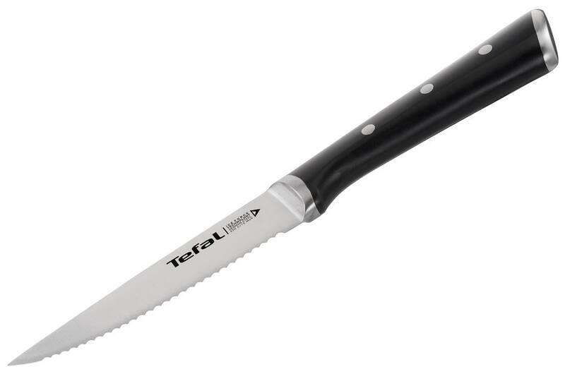 Sada kuchyňských nožů Tefal Ice Force K232S414, na steak, 4 kusy