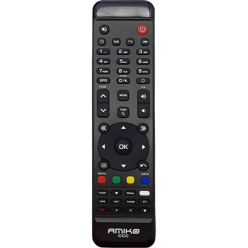 Satelitní přijímač Amiko MINI 4K UHD COMBO černý, Satelitní, přijímač, Amiko, MINI, 4K, UHD, COMBO, černý