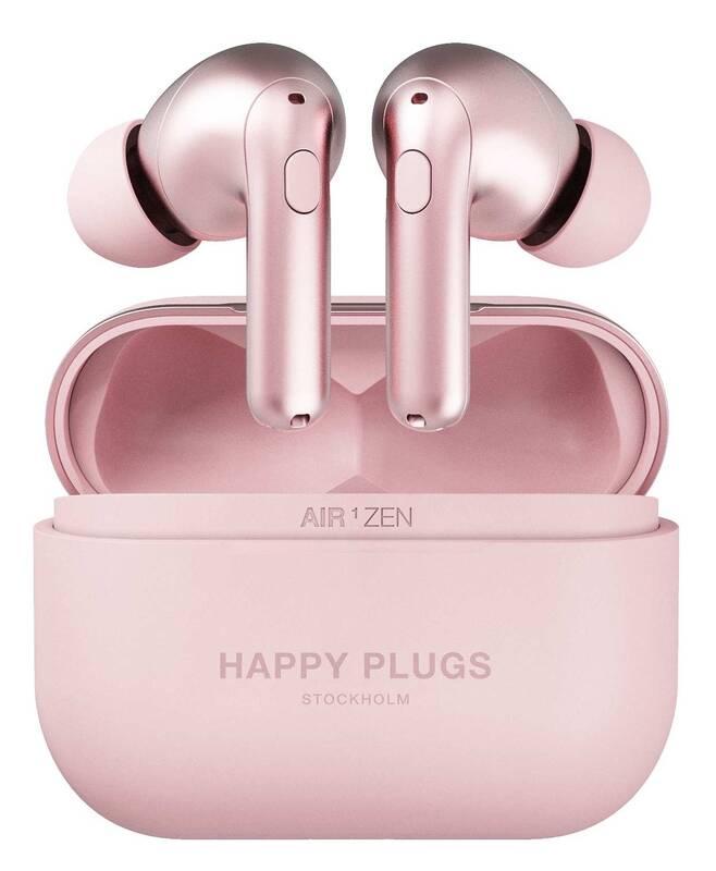 Sluchátka Happy Plugs Air 1 Zen růžová