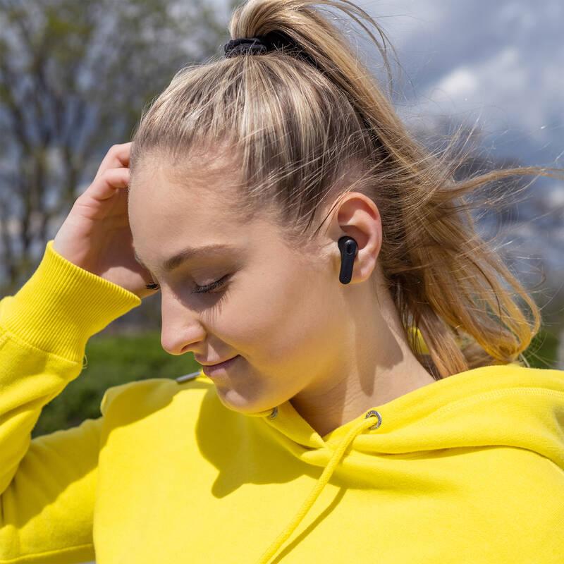 Sluchátka Niceboy HIVE Beans černá