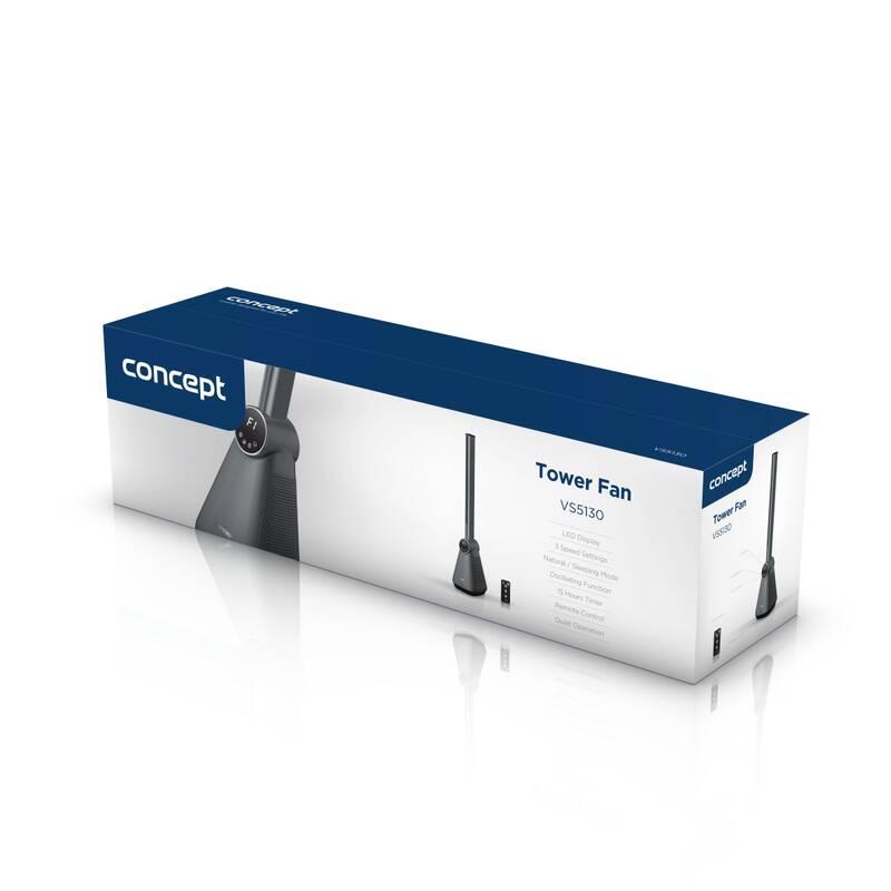 Ventilátor sloupový Concept VS5130 šedý