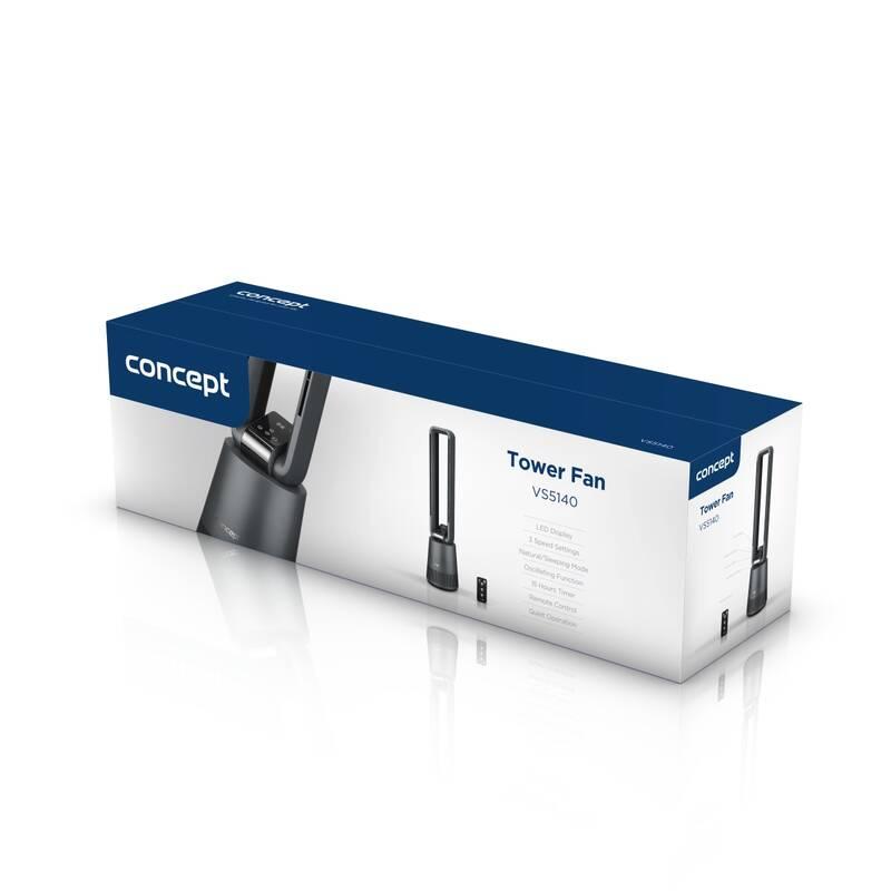 Ventilátor sloupový Concept VS5140 šedý