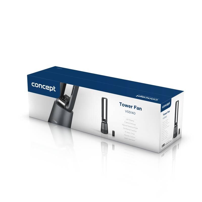 Ventilátor sloupový Concept VS5140 šedý