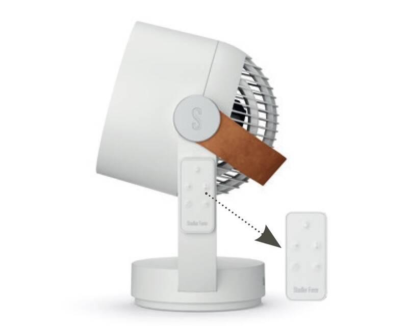 Ventilátor stolní Stadler Form Leo bílý