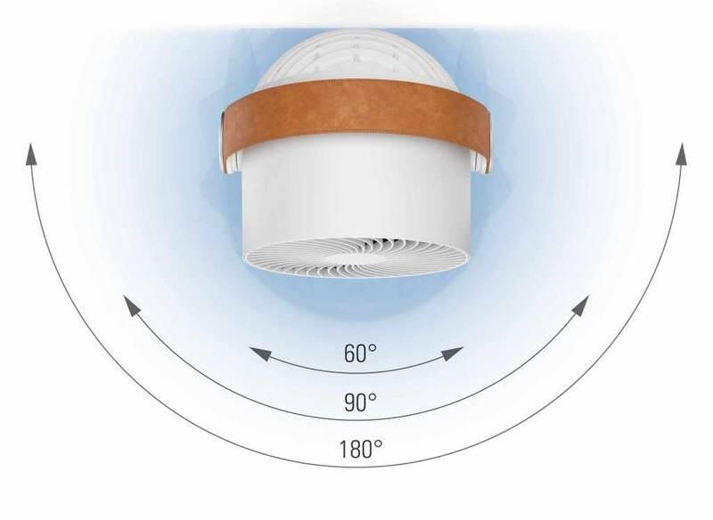 Ventilátor stolní Stadler Form Leo bílý