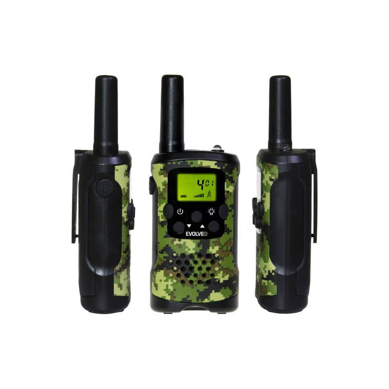 Vysílačky Evolveo FreeTalk XM2 černá zelená
