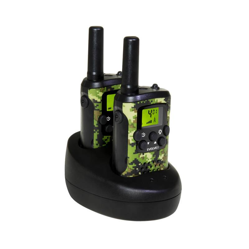 Vysílačky Evolveo FreeTalk XM2 černá zelená