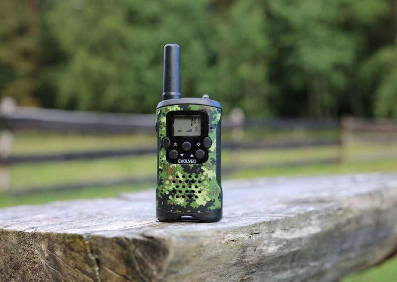 Vysílačky Evolveo FreeTalk XM2 černá zelená
