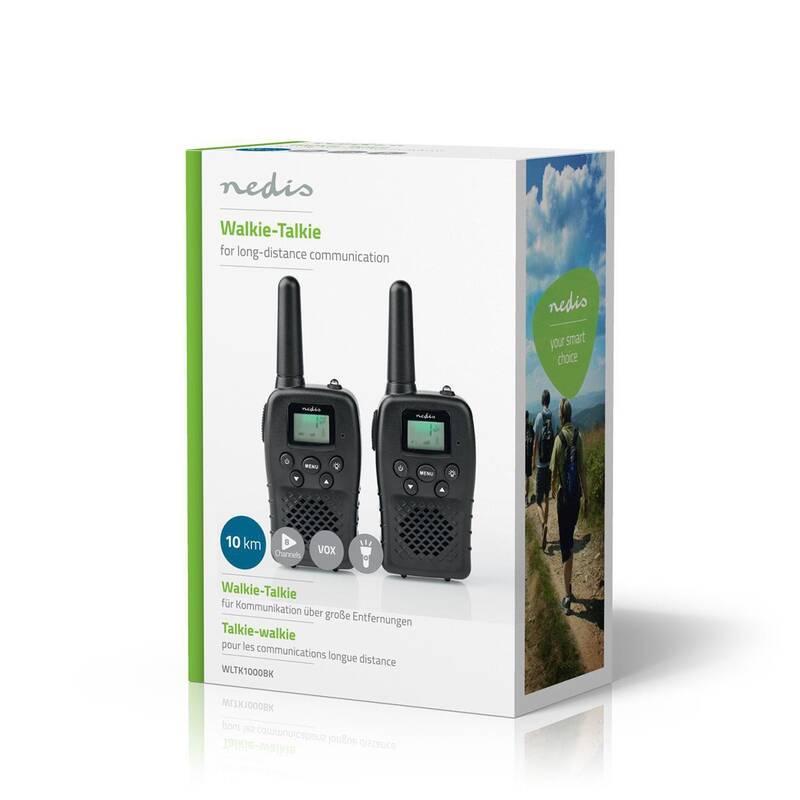Vysílačky Nedis WLTK1000BK černá
