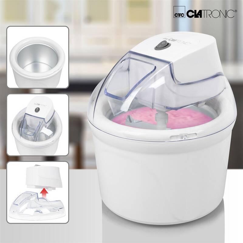 Zmrzlinovač Clatronic ICM 3764 bílý