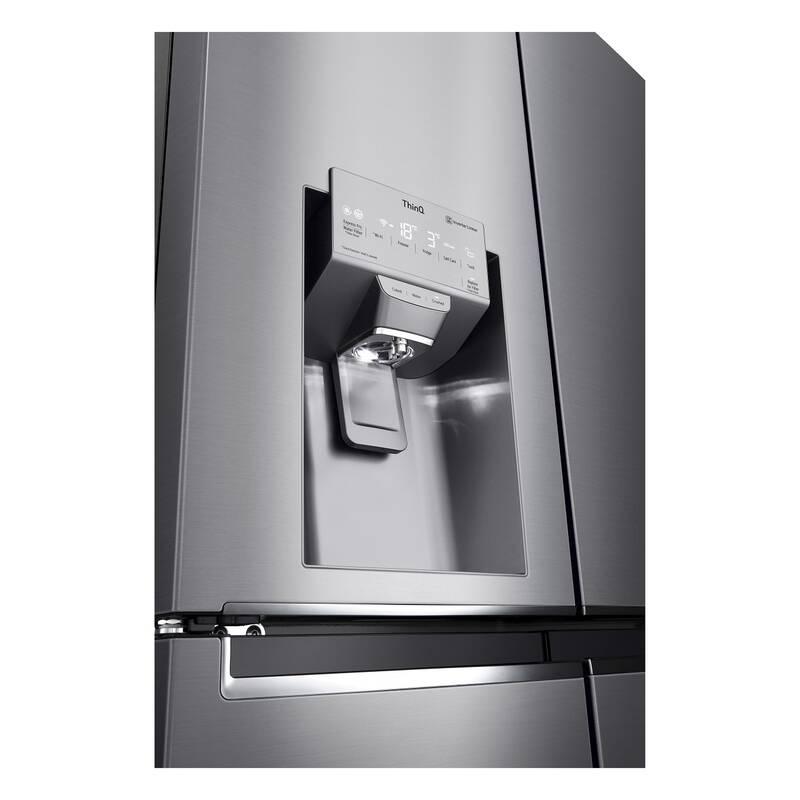 Americká lednice LG GML945PZ8F stříbrná