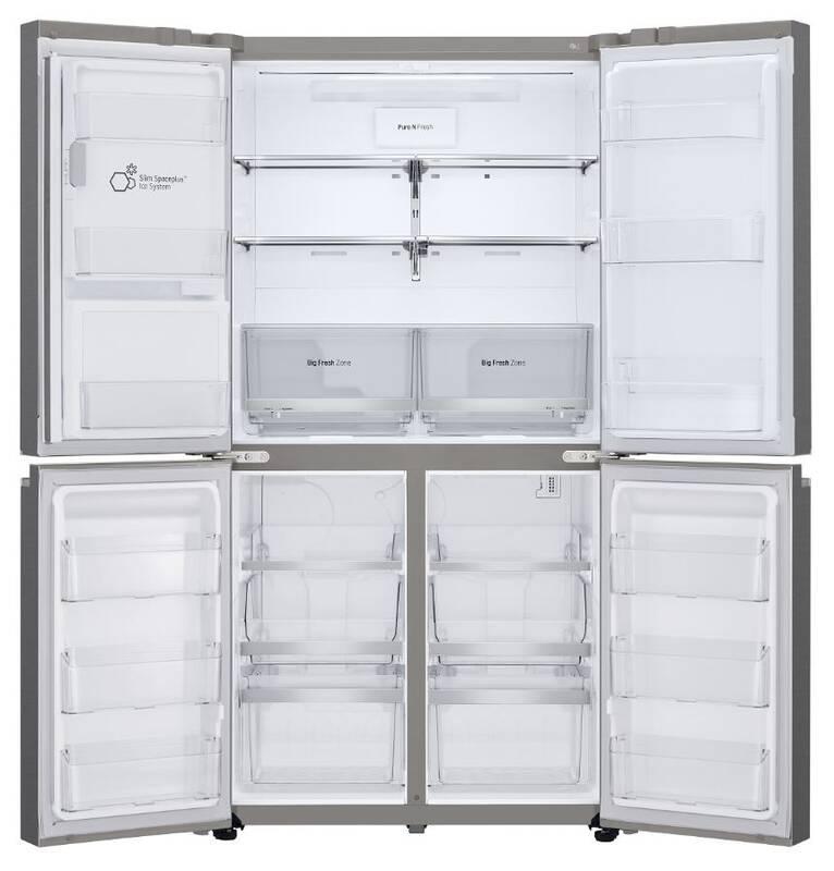 Americká lednice LG GML945PZ8F stříbrná